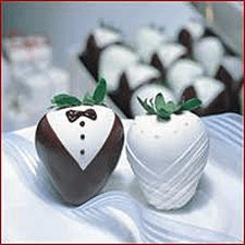 Bride & Groom Strawberries