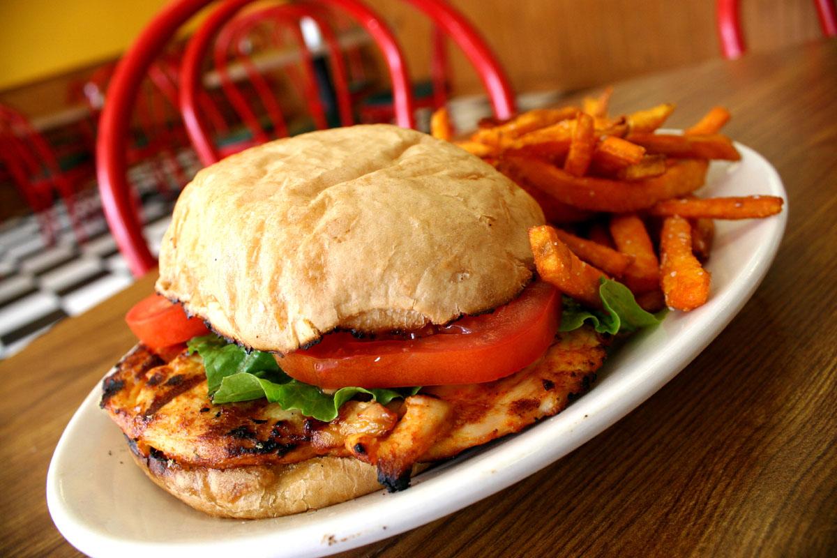 grilled chicken sandwich