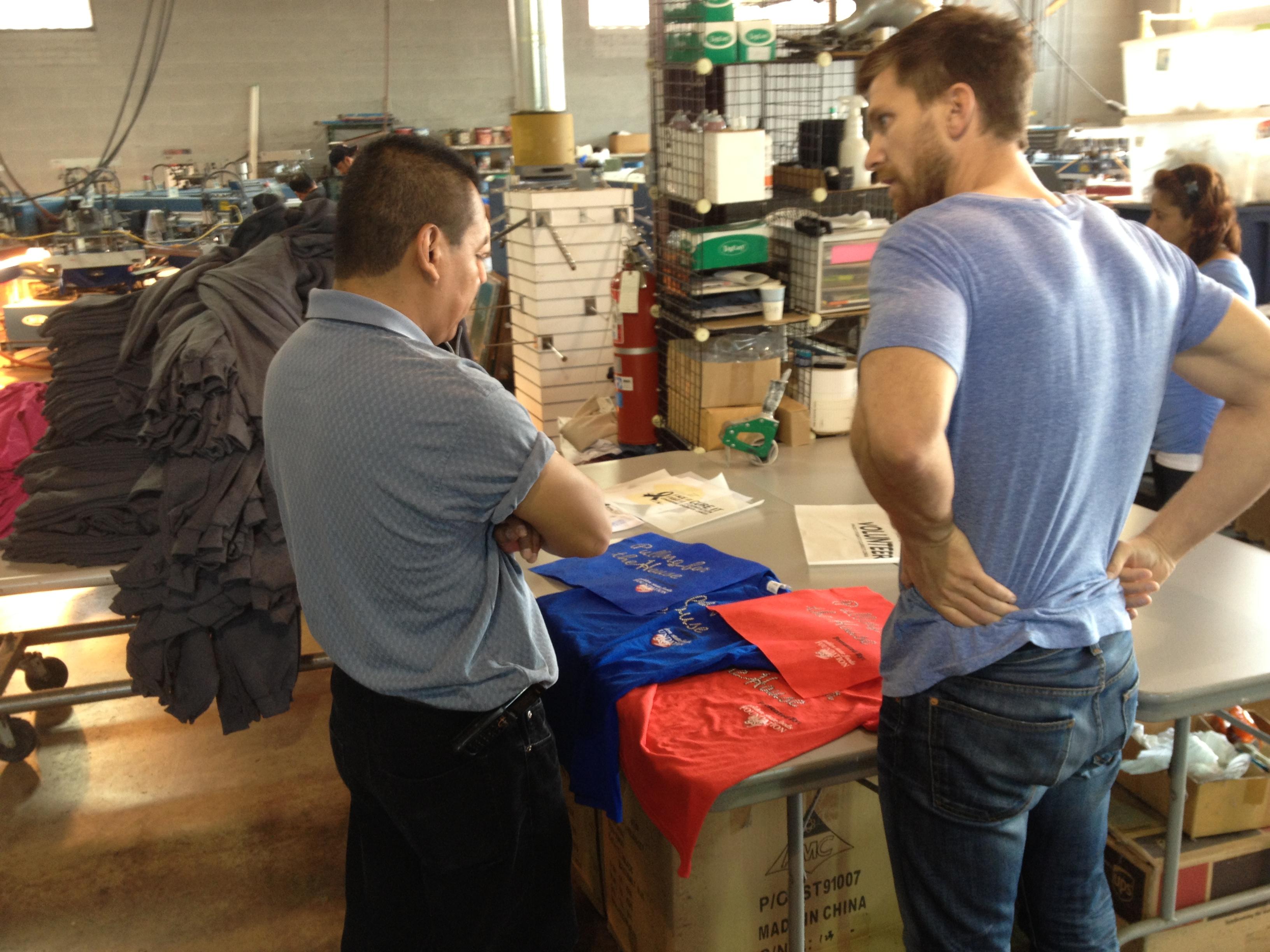 Experts give you top notch service and give you the best result on a t-shirt