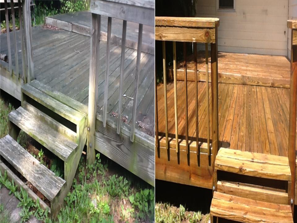 Deck Power Washing