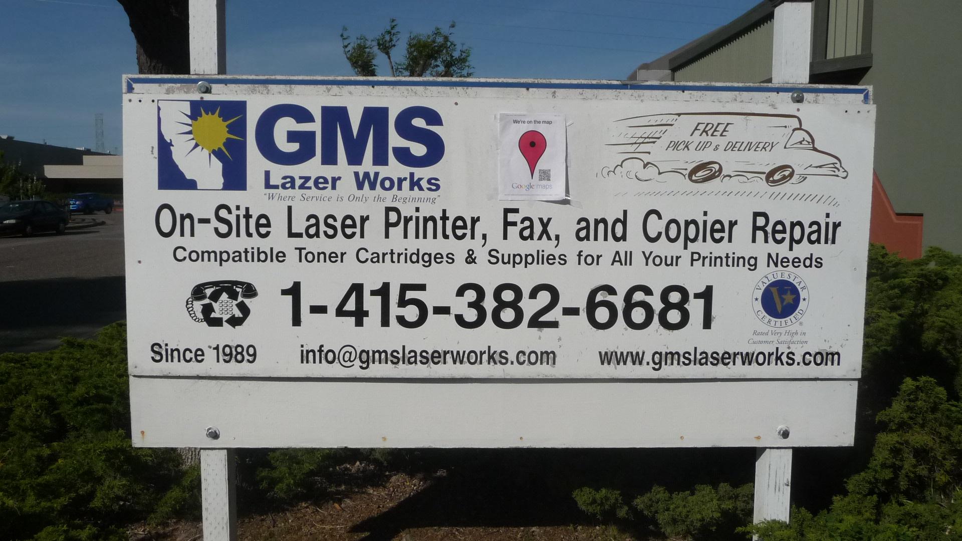 Home of GMS Lazerworks & Toner