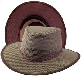 Cabana: wide variety of vented & packable for travel US made hats.