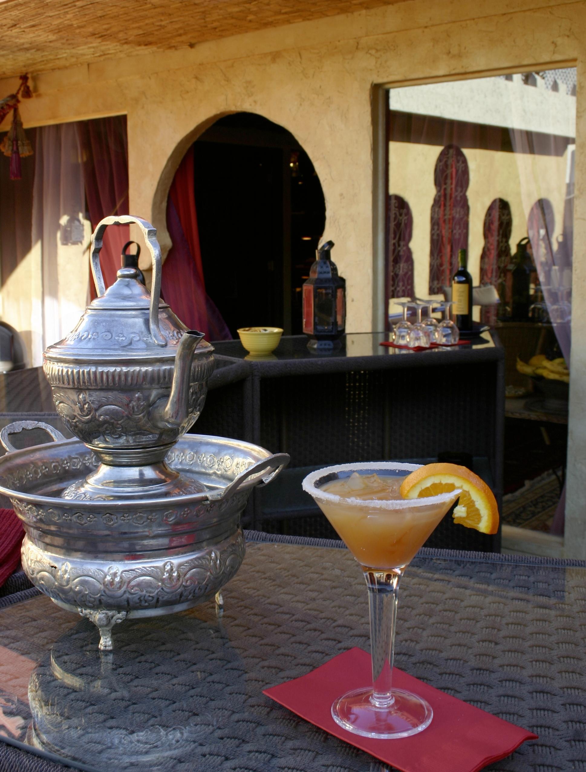 Nightly Complimentary Happy Hour featuring "Morocco-tinis" a sake based martini!