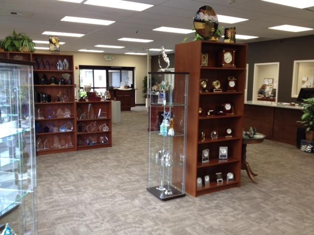 Visit our Awards Design Center for samples of our trophies and awards.