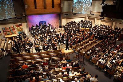 Boulder Symphony in concert with the Boulder Corale