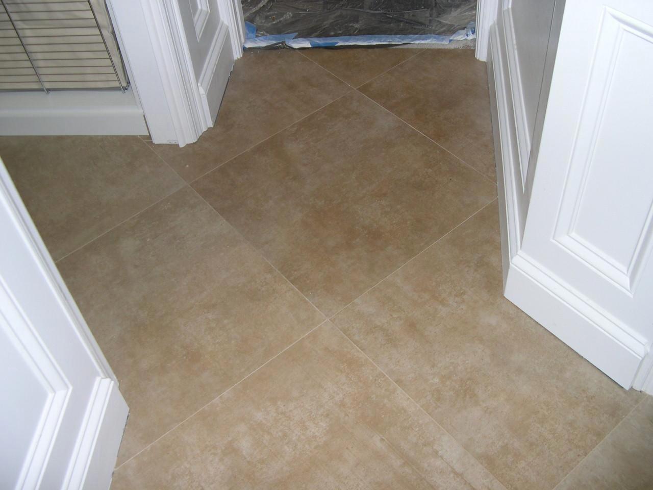 Floor Tile and Baseboards