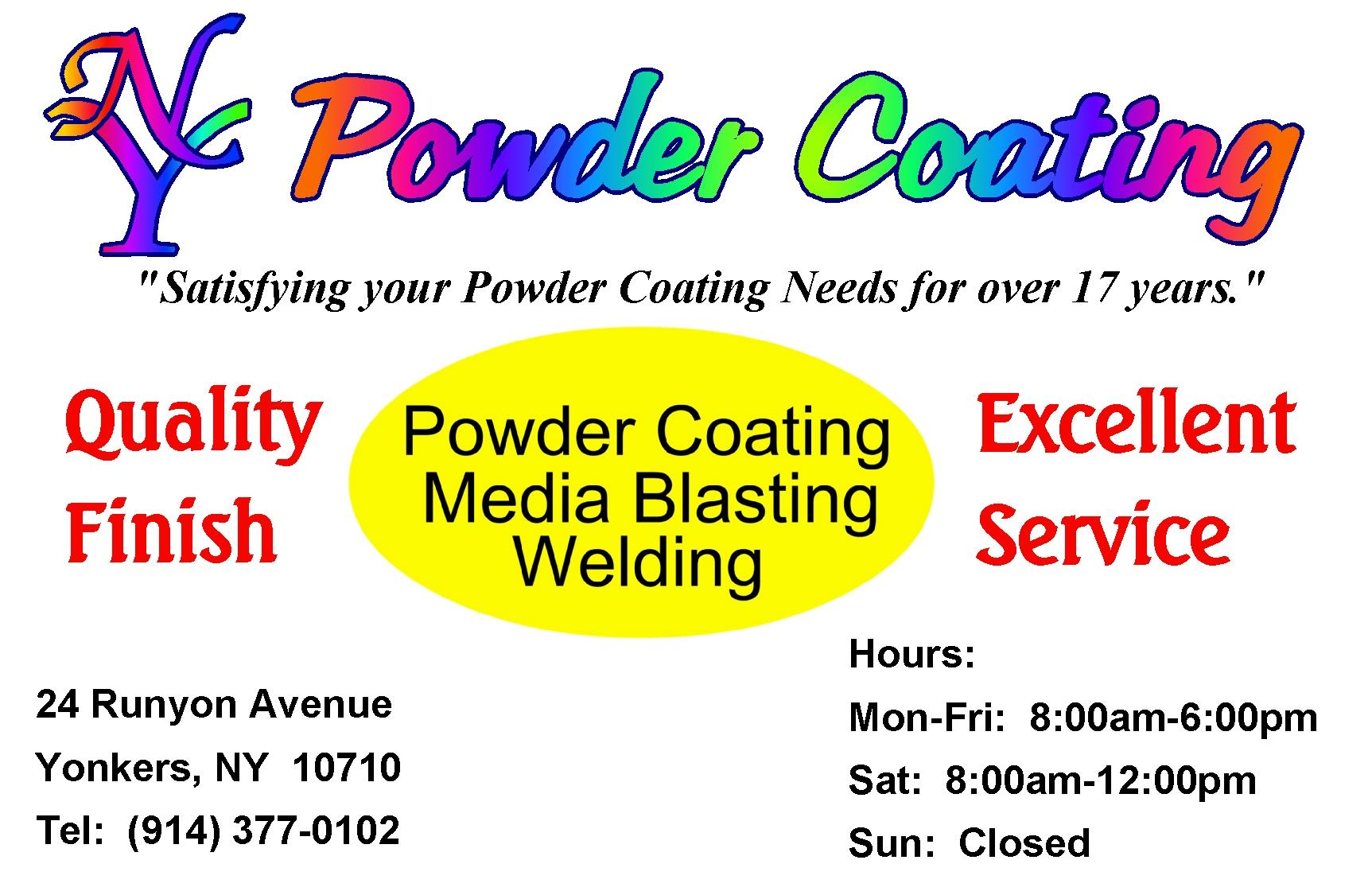 New York's Powder Coating Specialist!