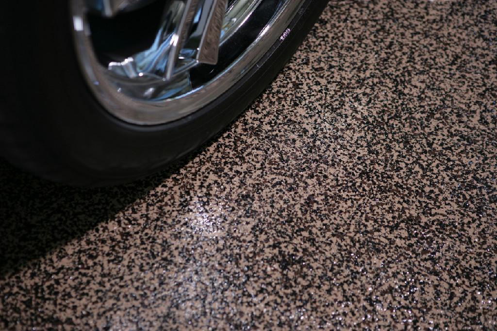 Garage Flooring Utah Close Up