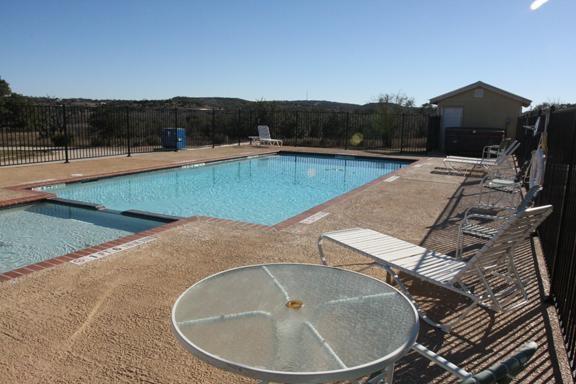 Swimming pool and hot tub