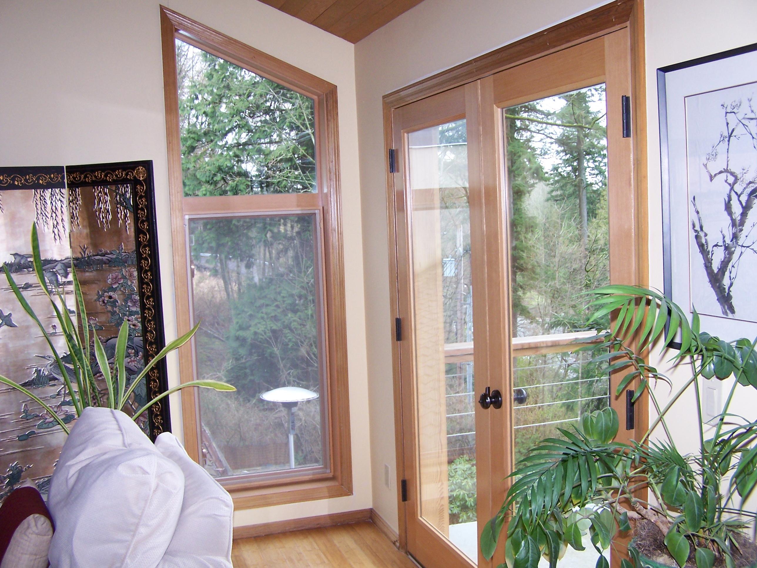 Beautiful Warm Wood French Doors and Windows