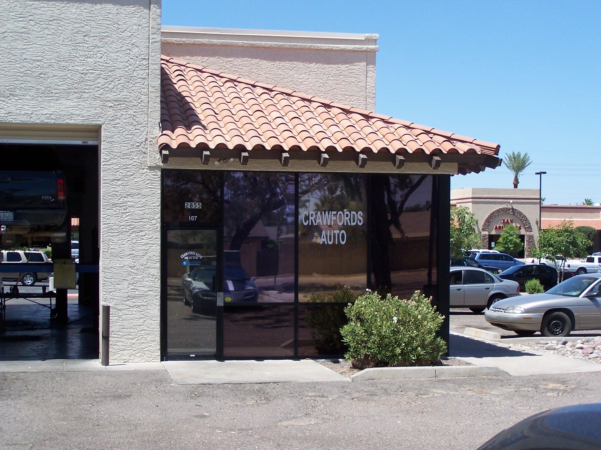 Crawford's Auto Repair Office