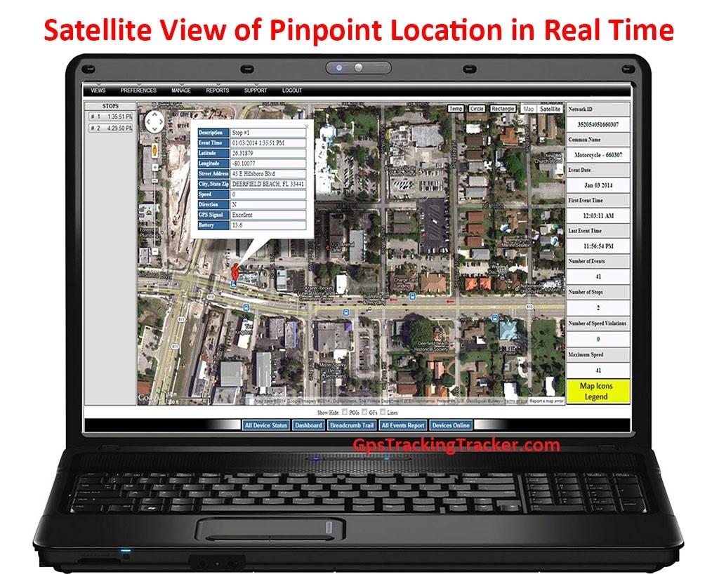 Tracking Portal Satellite View