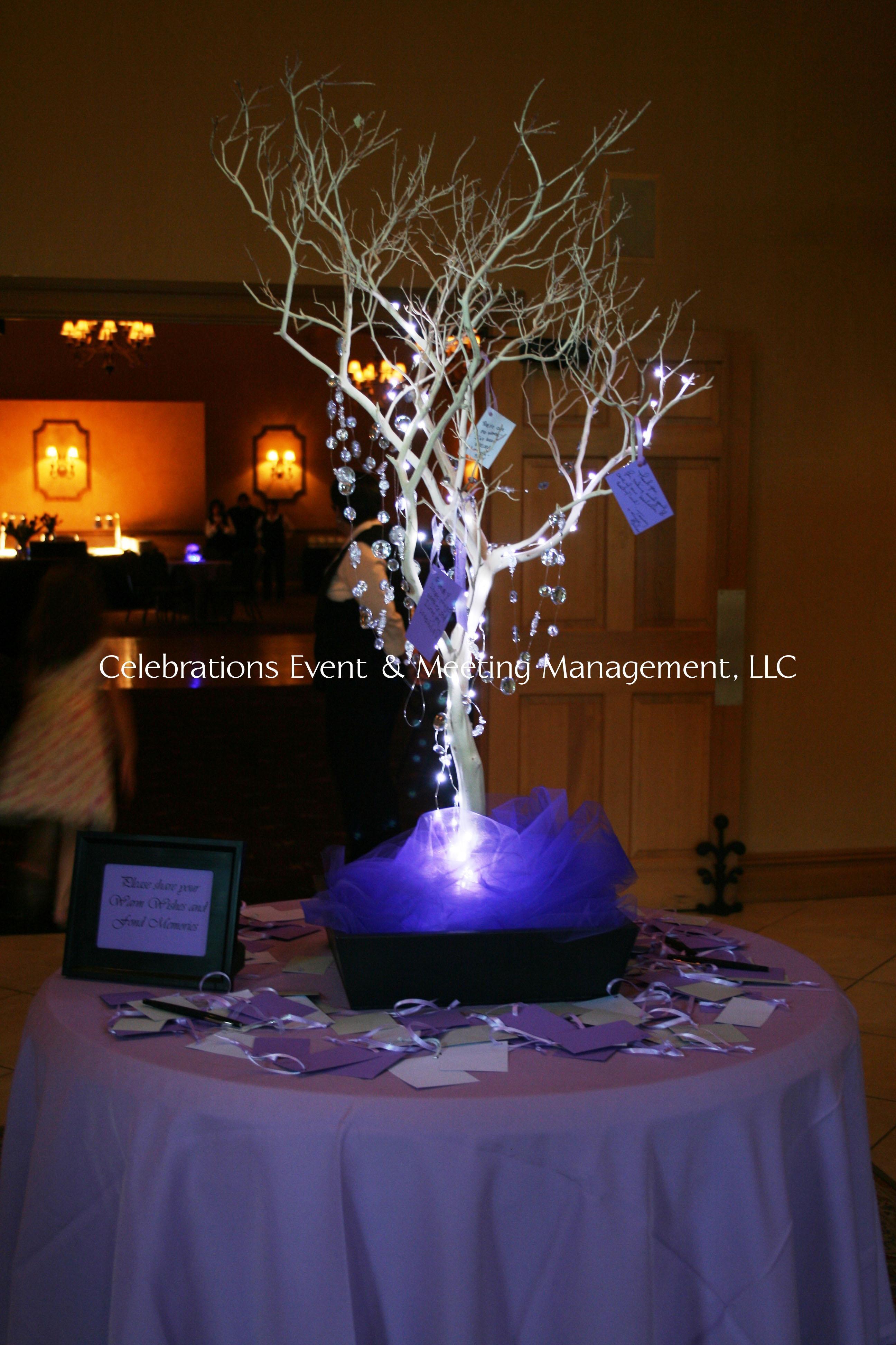 A Celebrations Centerpiece adds drama to any event.