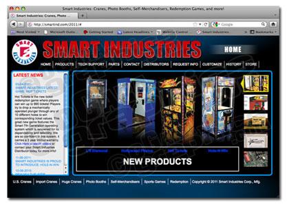 Smart Industries web site