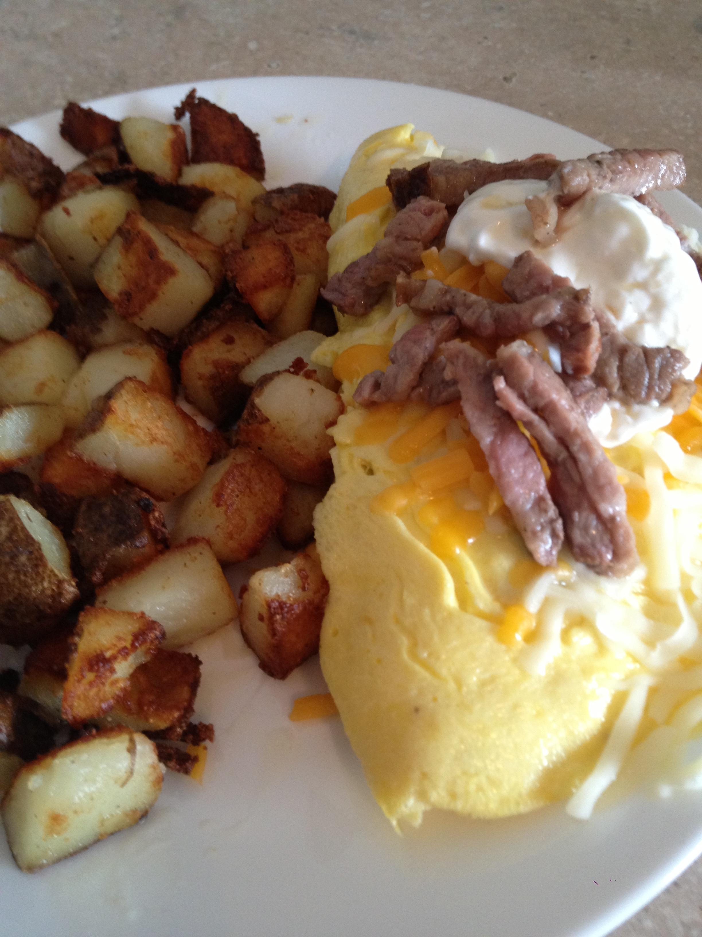 Tri Tip Omelet