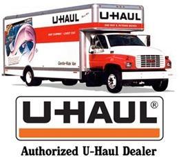 We are an Authorized Uhaul Dealer