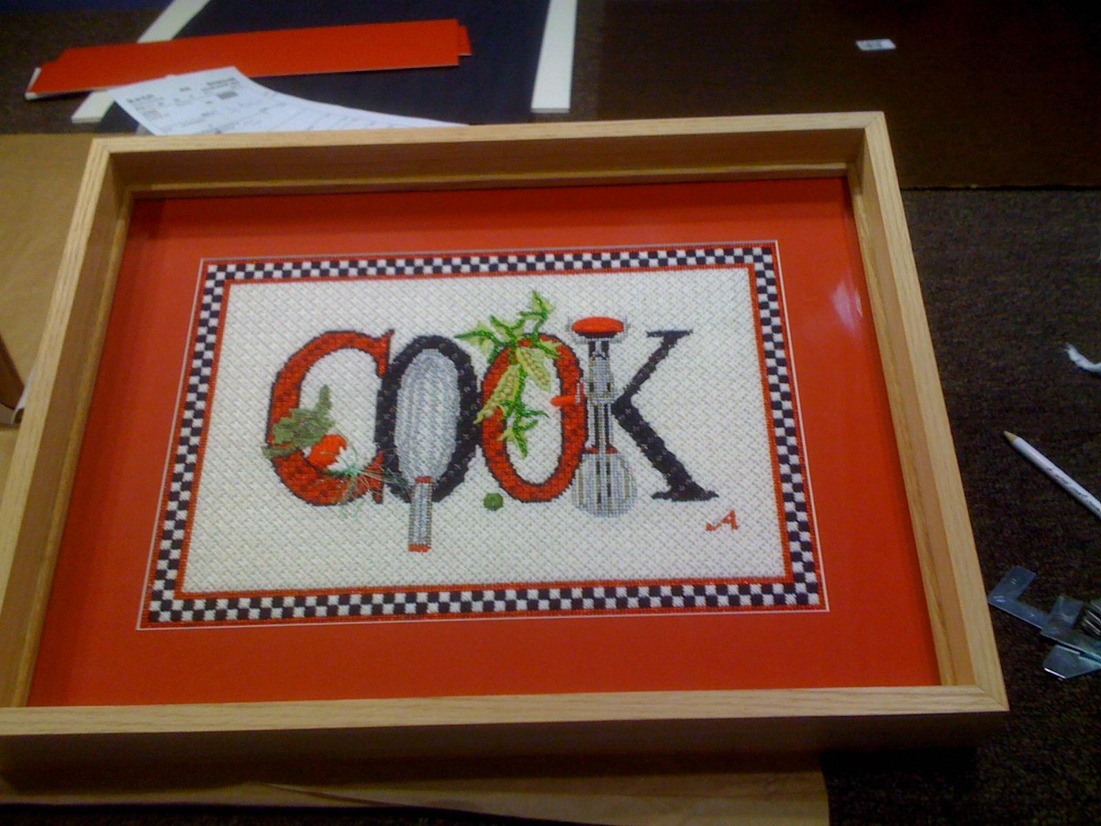 From needlepoint to serving tray...