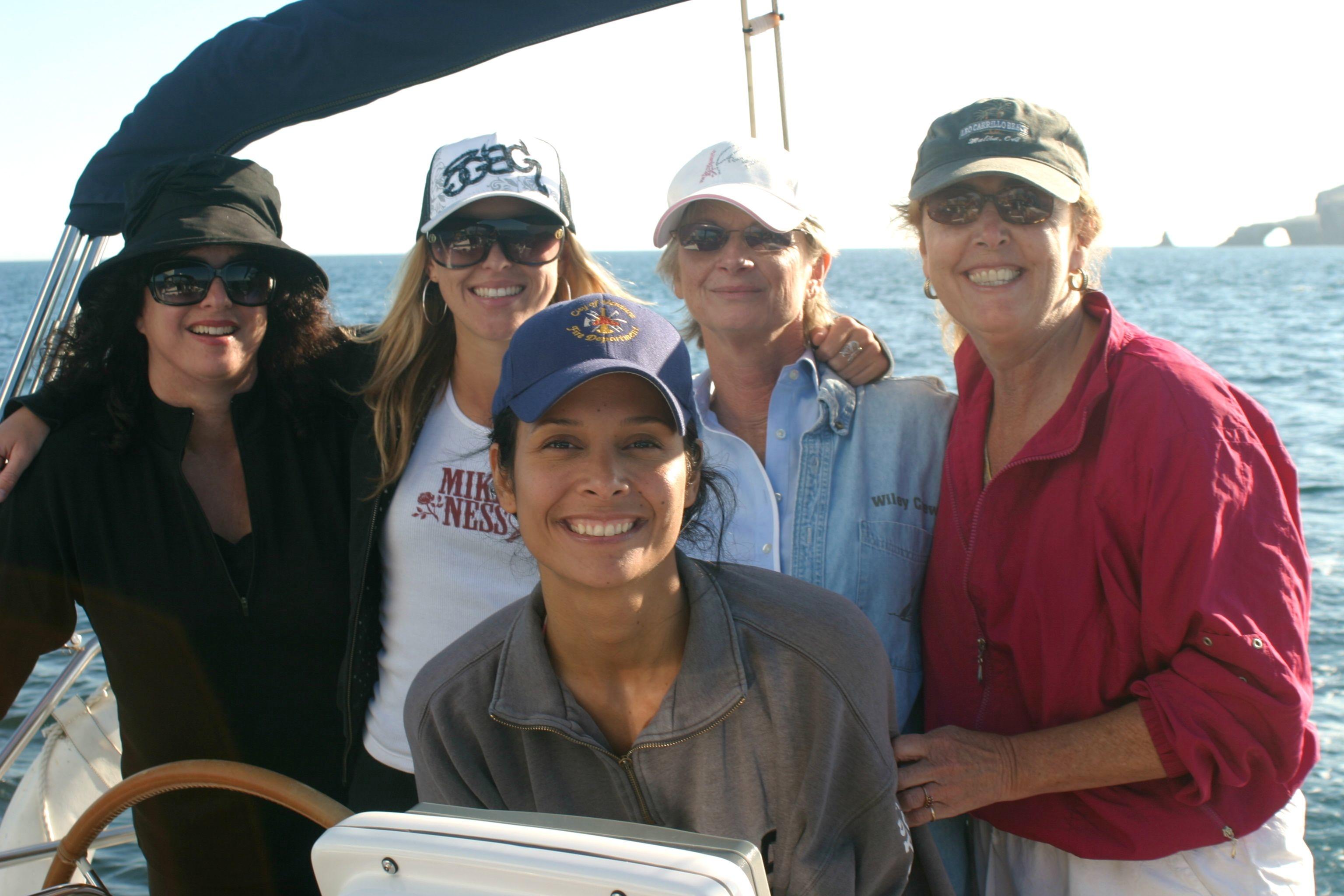 Sailing with friends