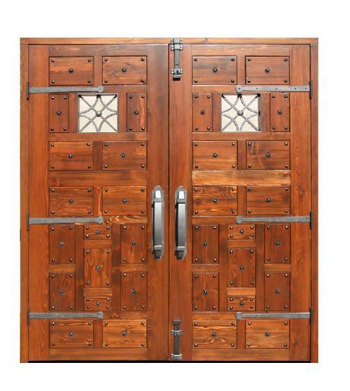 Double entry doors