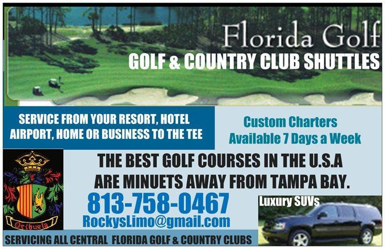 ******* The Best Golf Courses in the U.S.A. are minuets away from Tampa Bay*******