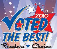 Voted Best HVAC Contractor 2010 and 2011