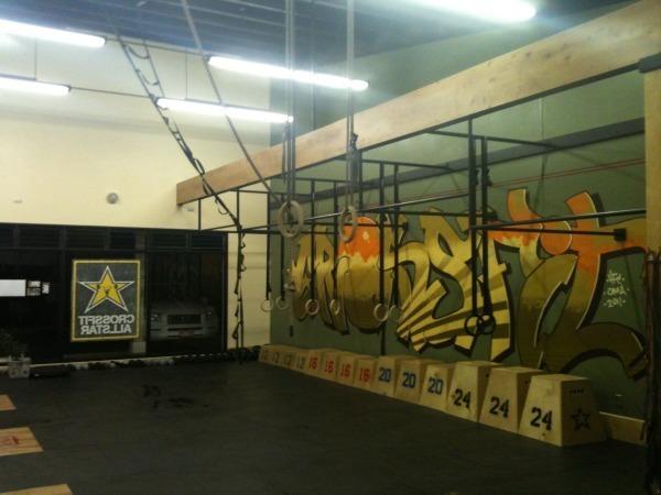 CrossFit AllStar inside our box!