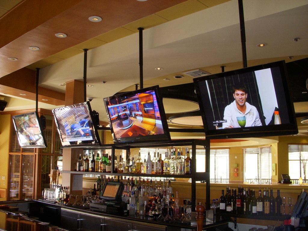 Ceiling TV Installation