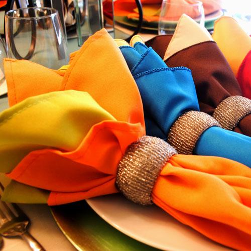 Cloth Napkins in Over 100 Colors