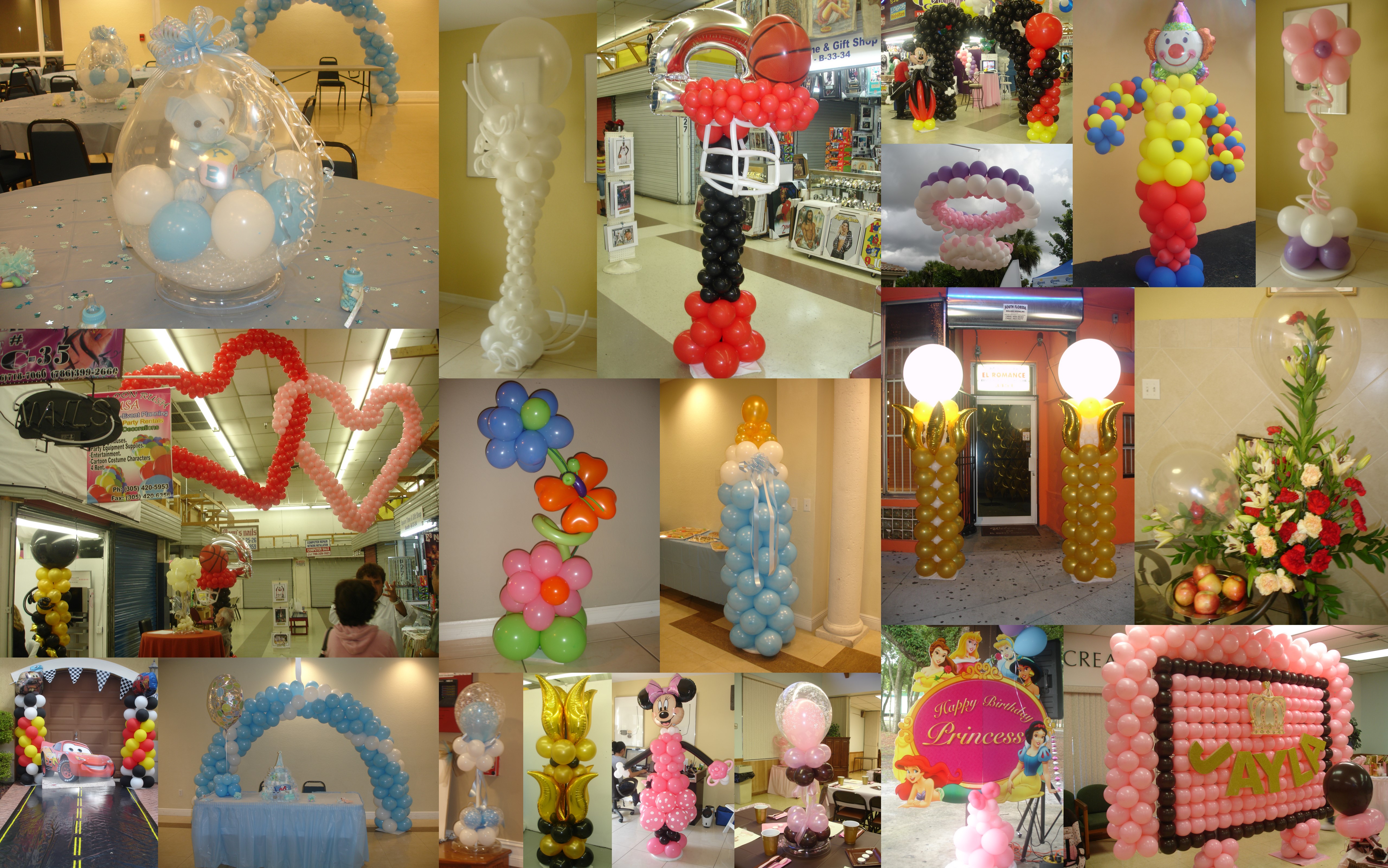 Balloon Decoration Miami & Broward