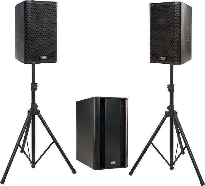 QSC K12_Ksub Powered Speaker Package