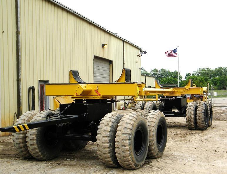 Challenger TT-40 off road pipe trailer