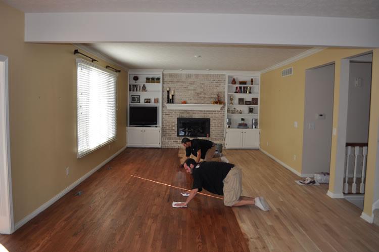 Wood Floor Staining