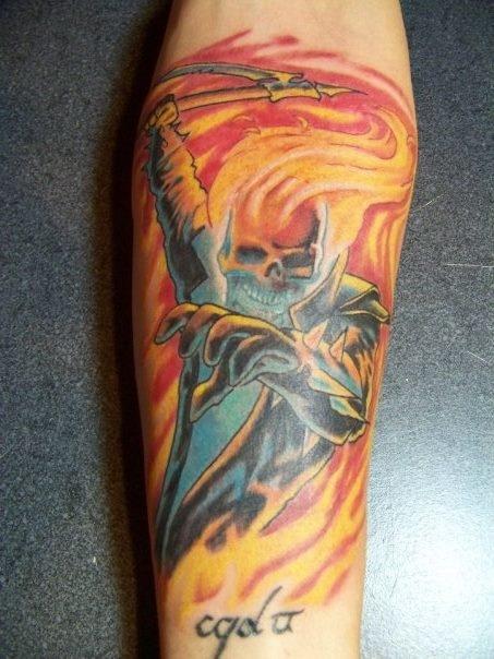 Tattoo by Artist Rich Ware