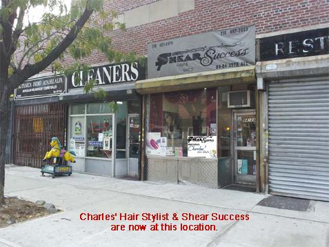 Charles' Hair Stylist & Shear Success are BOTH at this location