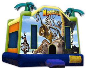 madagascar bounce house