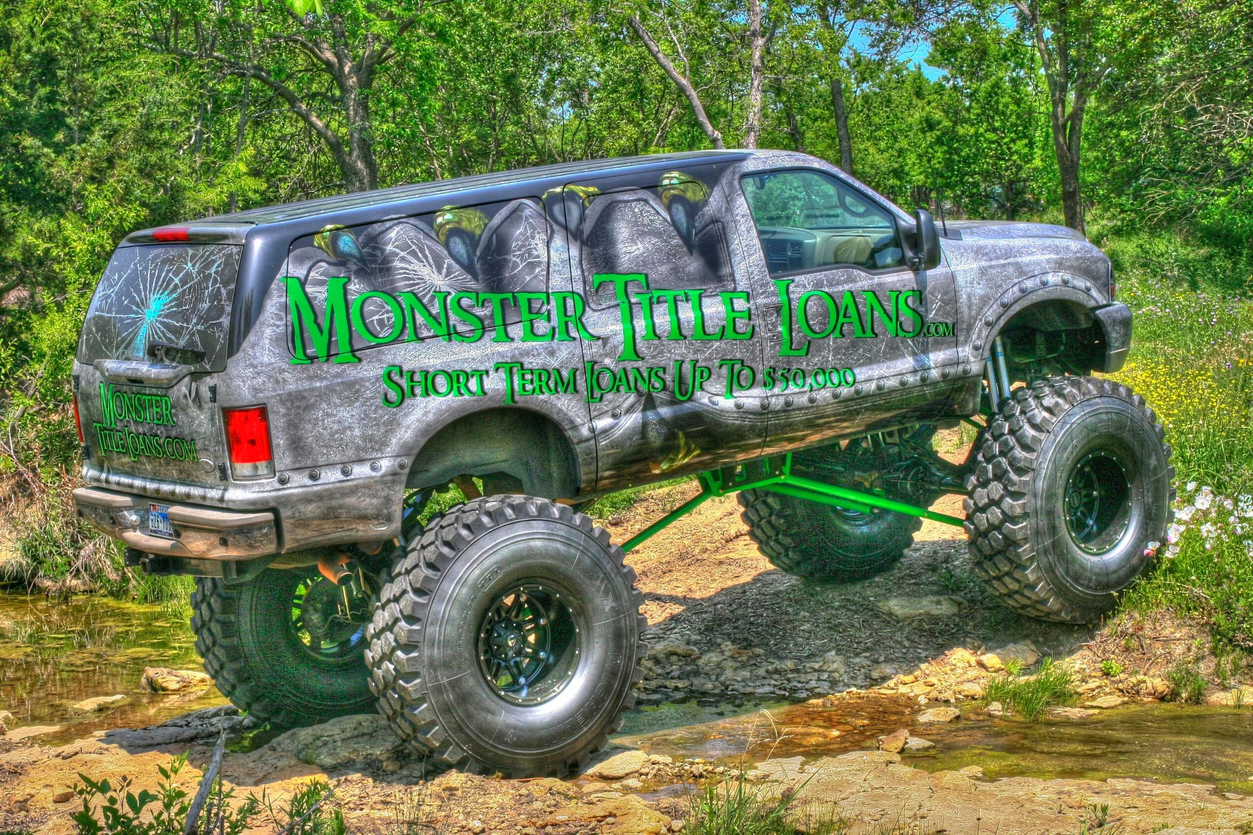 Monster Title Loans Monster Truck