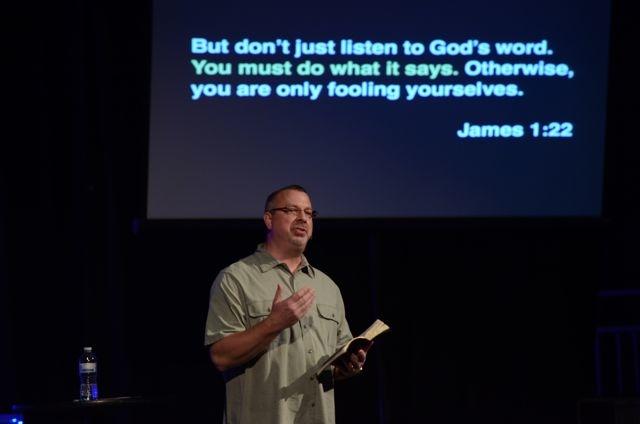 Pastor Jim's teaching is down-to-earth