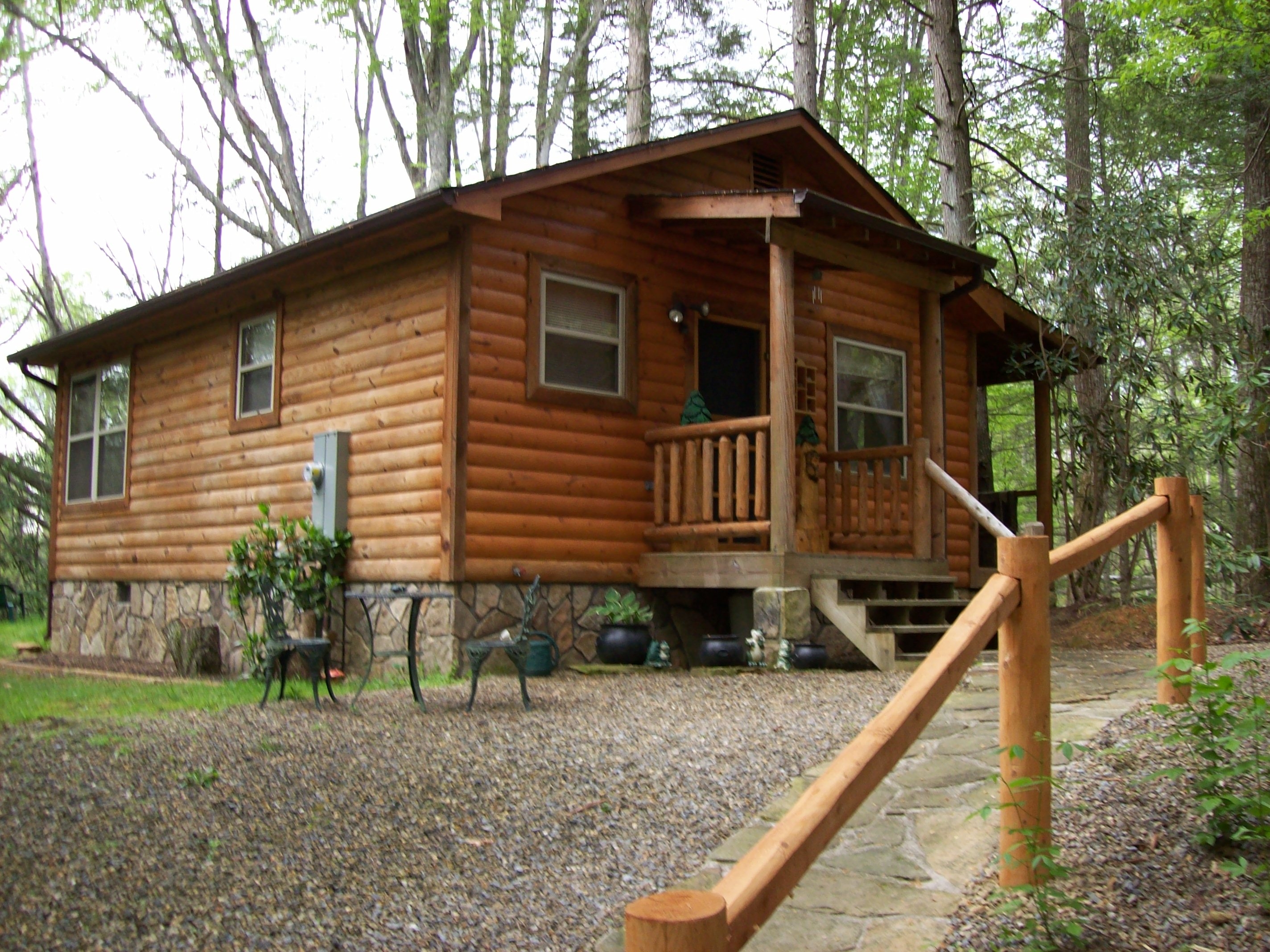 lulaby waterfall cabin