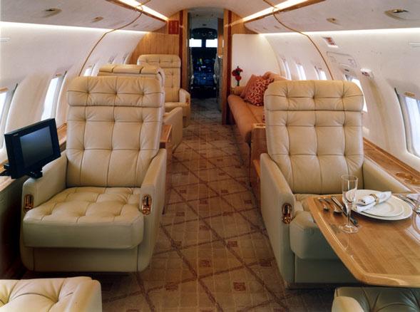 Challenger 604 Interior