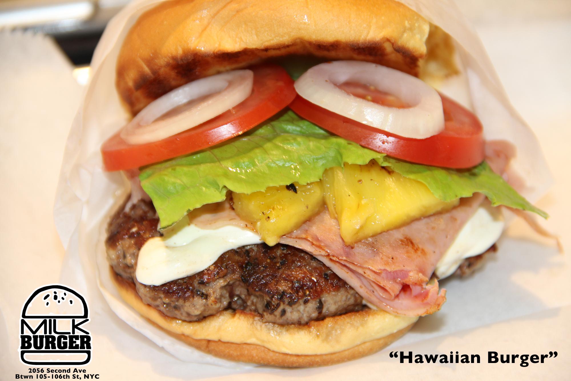 Hawaiian Burger from Milk Burger