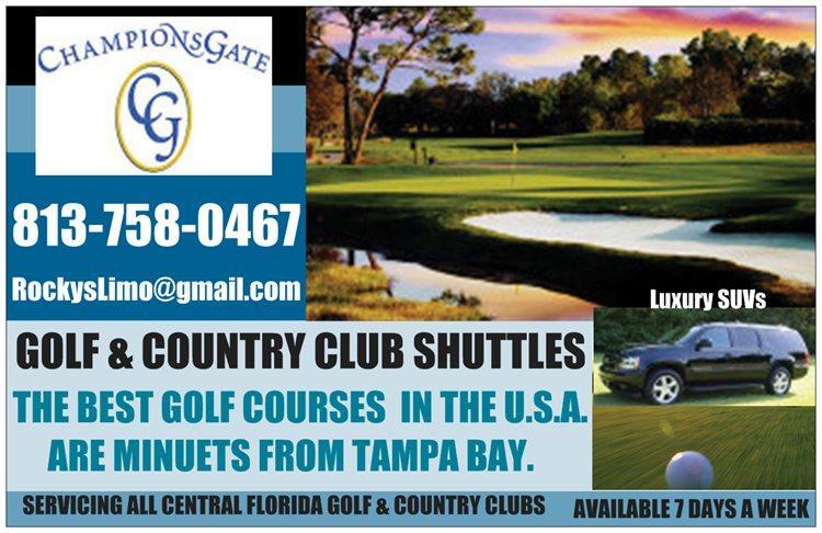 ******* The Best Golf Courses in the U.S.A. are minuets away from Tampa Bay*******