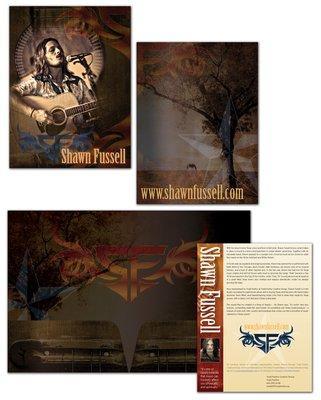 Media Kit design for Musician