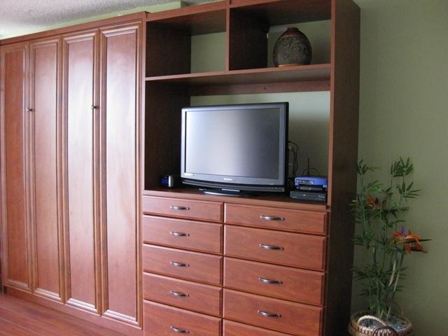 Sunrise: Wallbed and TV/Storage