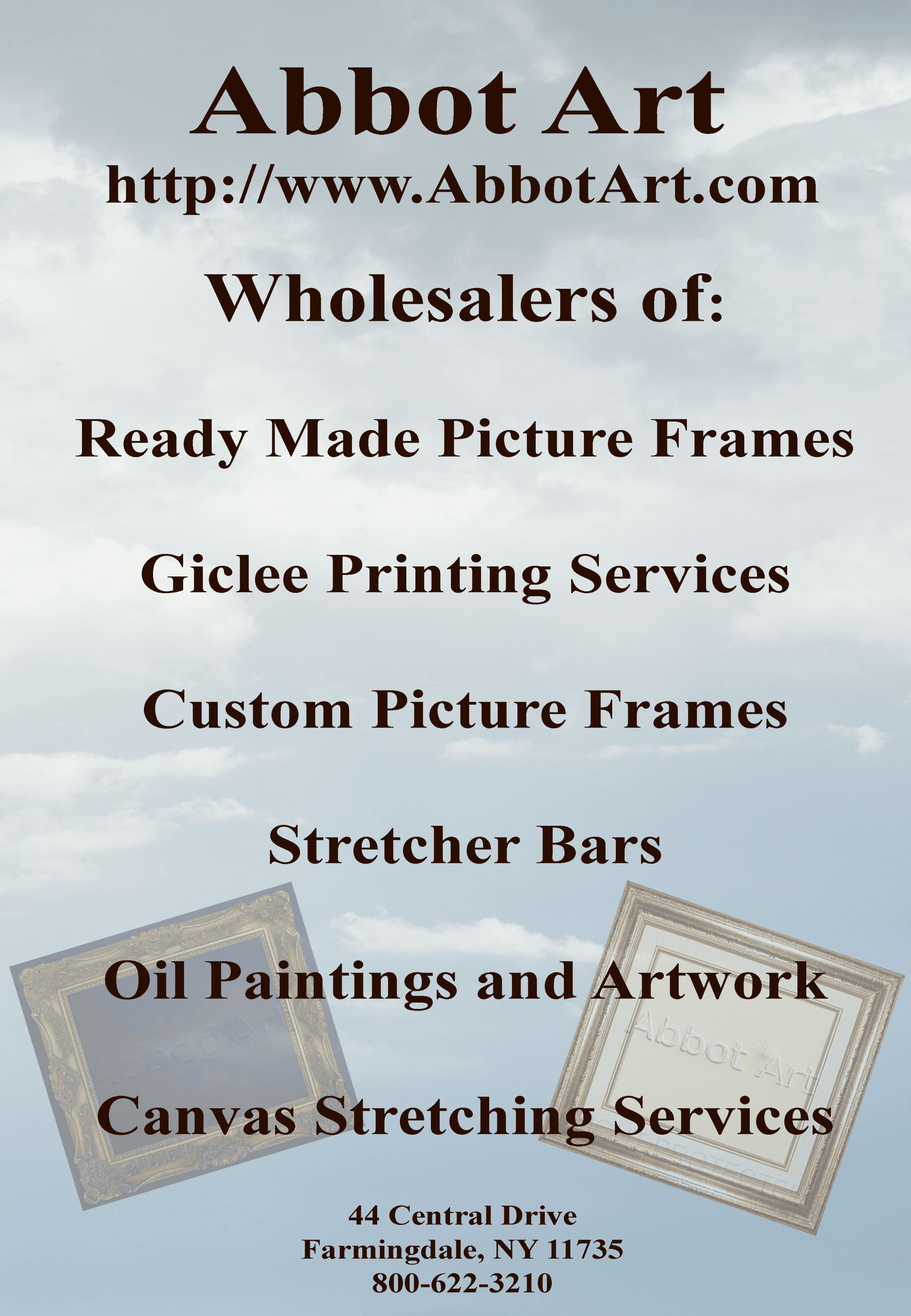 Picture Frames and Giclee Printing Services Wholesale Factory Outlet