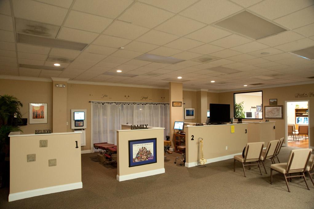 University Chiropractic Adjustment Area