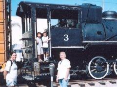 The steam locomotive is always open to visit