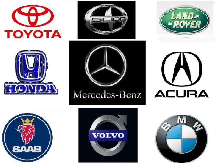 AUDI BMW MERCEDES BENZ PORSCHE JAGUAR LAND ROVER VW VOLVO CHEVROLET TOYOTA LEXUS JEEP DODGE