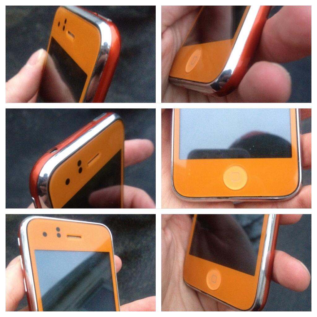 Orange iPhone 3GS Conversion