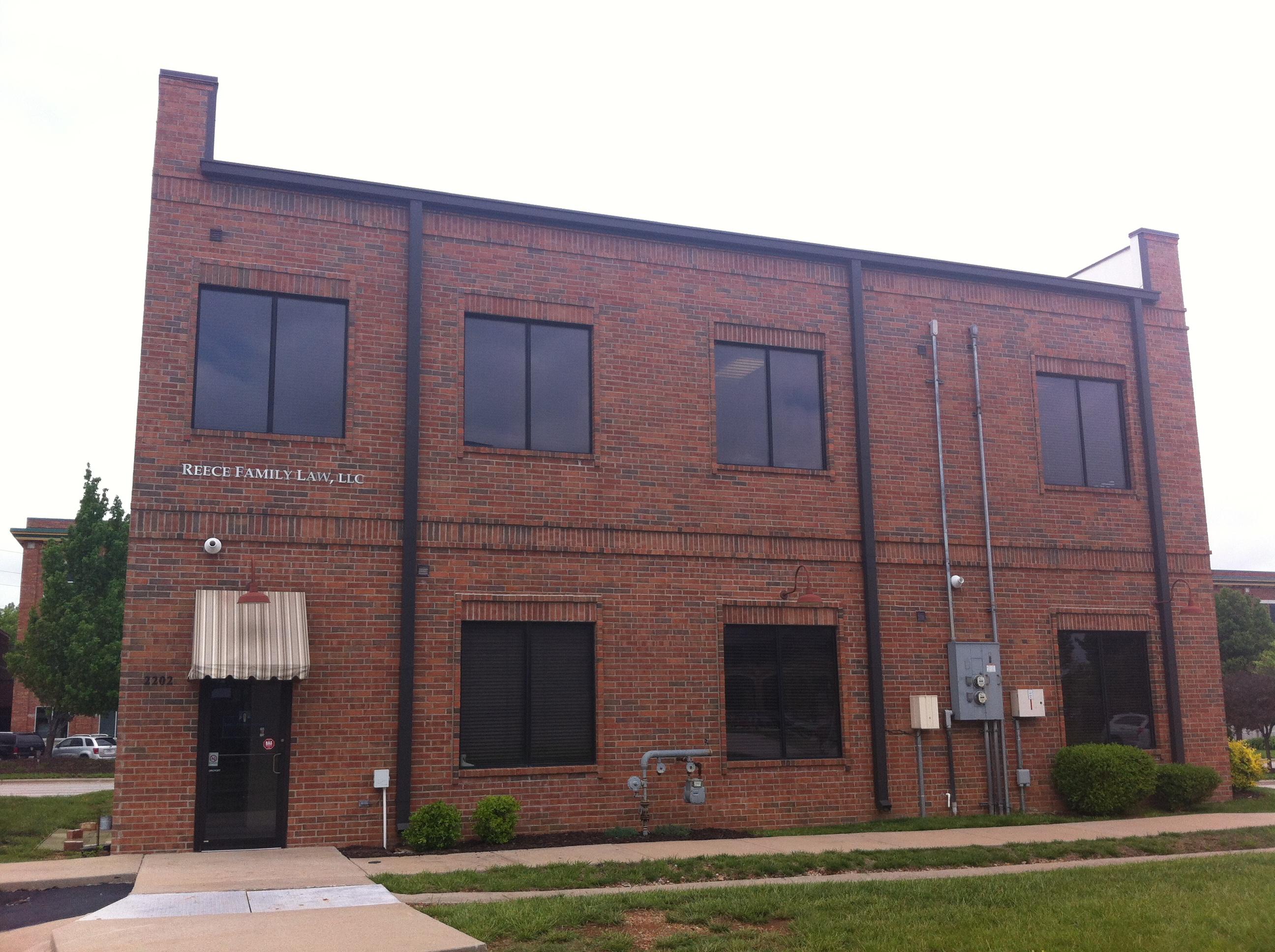 Drive around to the back of the building and enter through the glass door. Come up the stairs and our greeter will be there to welcome you.