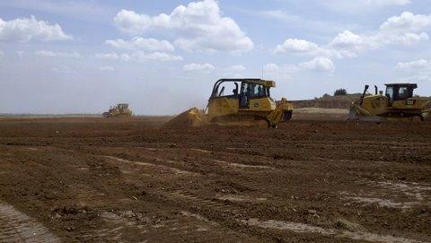 New well site pad preparation